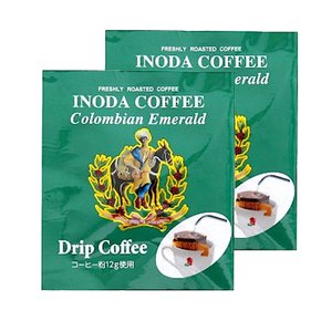 일본 이노다 콜롬비아 에메랄드 드립 커피 중간 분쇄도 Inoda Coffee drip 12g 5개입 2개