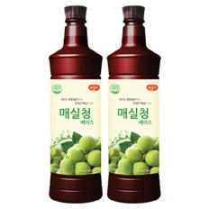 광야식품 매실청 감식초 베이스 970ml 4개