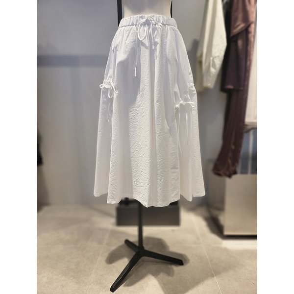 [여주점] 밴딩 스트링 셔링 플레어 스커트(SASKC3631)