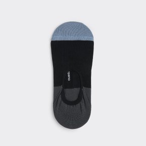 Grey Block Hidden Socks CALAX26203GYX