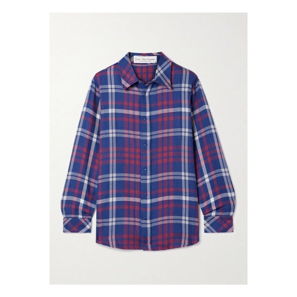 갓스 트루 캐시미어 체크 캐시미어 셔츠 네이비 1647597358847478