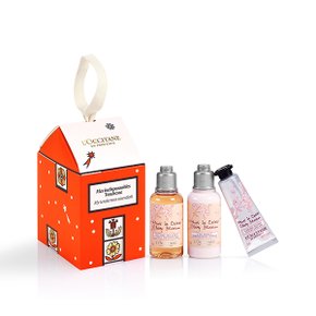 [LOCCITANE] 록시땅 홀리데이 체리블라썸 오너먼트+쇼핑백