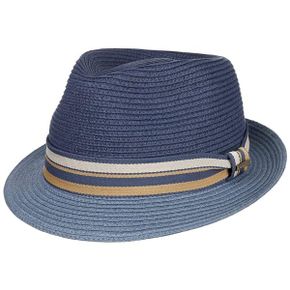 독일 스텟슨 페도라 모자 812953 Stetson Licano 토이o Trilby 남성 밀짚 100% with UV Protecti