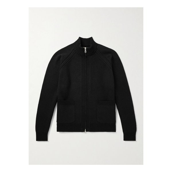 니트 집업 가디건 블랙 46376663162887842