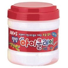 탱탱 아이클레이 버켓 400g 흰색