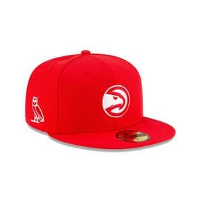 OVO x 애틀랜타 호크스 59FIFTY 5950 Fitted Hat 9747403