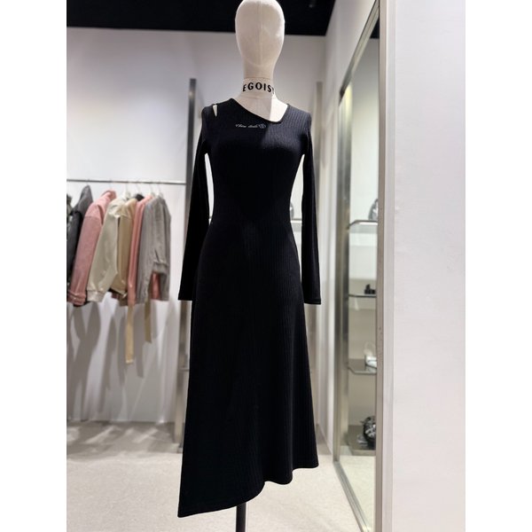 [여주점] 언발넥 세로절개 원피스 ES1JO203