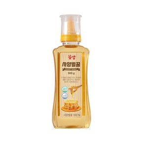 꽃샘 사양벌꿀 500g 국내산 튜브형