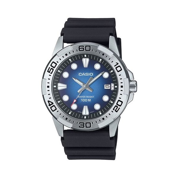 카시오 MTD-140-2A 해양 스포츠 남성 우레탄 아날로그 시계