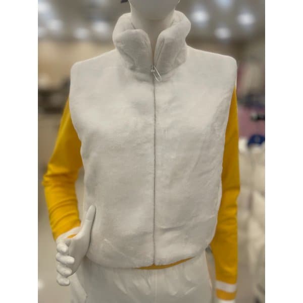 [여주점] 여성 퍼 패딩 베스트 풀집업 GP422LWVO4