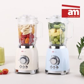 이태리 am 800W 초고속 블렌더 대용량 유리용기 위생 믹서기