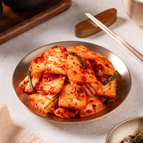맛김치 썰은 김치