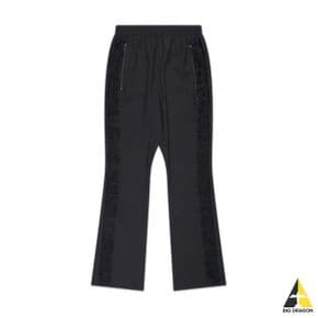 NEEDLES 니들스 24 Fringe Boot-Cut Track Pant - Black (OT199) (프린지 부츠컷 트랙 팬츠)