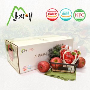 산지애 사과원액주스 60팩 / 사과즙, 100% 착즙, NFC