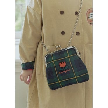 로아앤제인 (20%SALE)체크 미니백