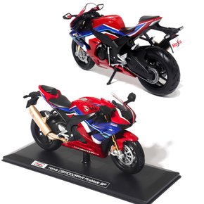 1:12 스탠드 혼다 CBR 1000RR-R 파이어블레이드 SP 레드 오토바이 미니카 피규어