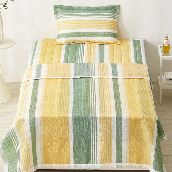 리브린 쥬씨 시어서커 여름 간절기 홑이불 베개세트 SS