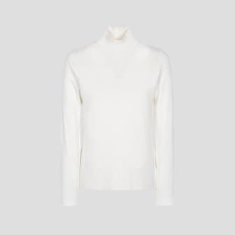 빈폴골프 여성 변형 하이넥 긴팔 티셔츠  아이보리 (BJ3941A600)