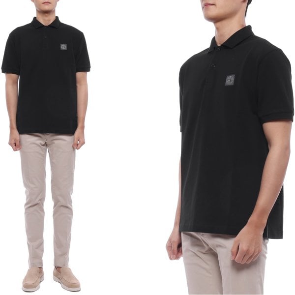 [부산점] 26SS 남성 로고 패치 폴로 반팔티셔츠 (L1S152200011 S0039 V0029 26S)
