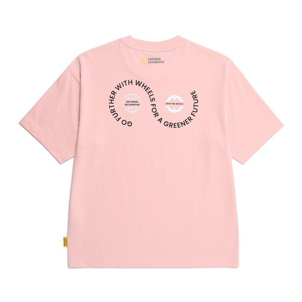 [시흥점] N252UTS071 리젠 써클 그래픽 세미오버핏 반팔 티셔츠