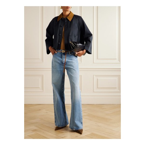 코듀로이 트리밍 코튼 트윌 재킷 네이비 46376663162878967