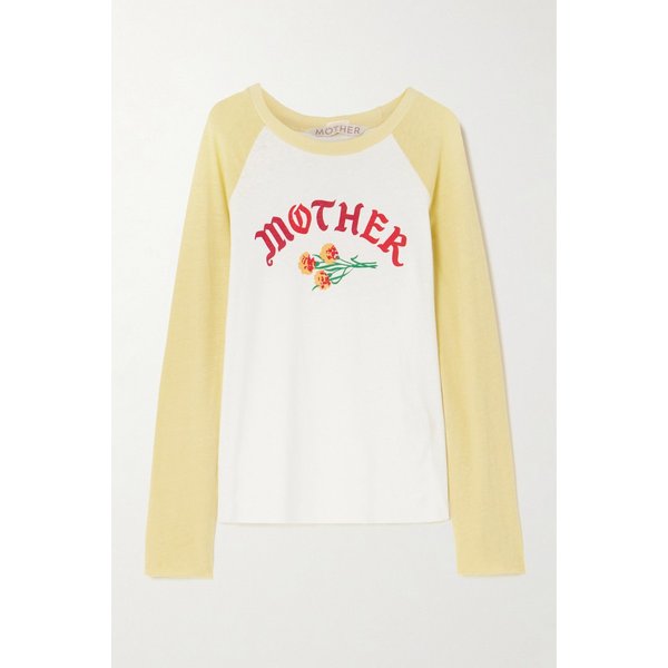 빈티지 스포티 콘서트 프린트 코튼 블렌드 저지 티셔츠 46376663163046451