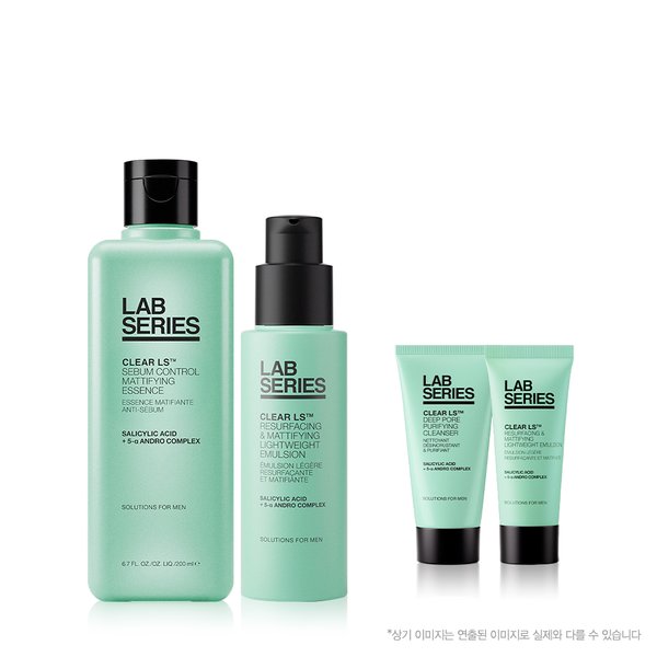 [1] 클리어 LS 에센스 & 에멀전 듀오 세트 (+클리어 에멀전 15ml & 클렌저 30ml 증정)
