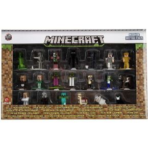 Minecraft Nano Metalfigs 20 팩 웨이브 1  1.65인치 다이캐스트 메탈 피규어