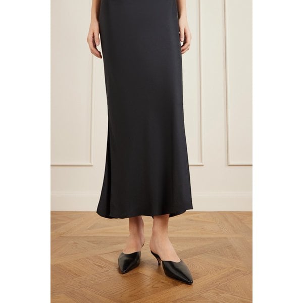 리사 폴리시드 가죽 뮬 46376663163001905