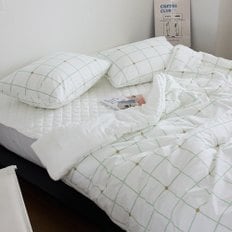 브리오 워싱 60수 면 모달 차렵이불 패드세트Q 4colors