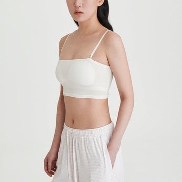JAJU 25 S/S   여 코튼 튜브 크롭브라  J40N901022