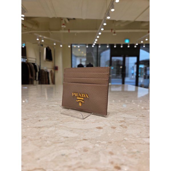 [부산점] [프라다] 여성 사피아노 레터링 로고 카드지갑 1MC025-QWA-F0236