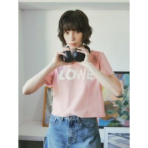 A3445 Pigment crop T-shirt_Pink