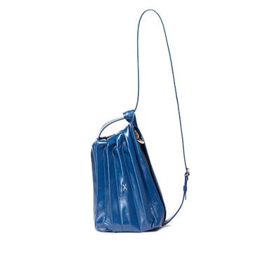 조셉앤스테이시 Lucky Pleats Pumpkin Bag Majolica Blue (0JSN1SH40403F)