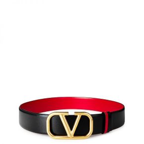 5530762 VALENTINO GARAVANI V Logo 4cm Reversible Belt