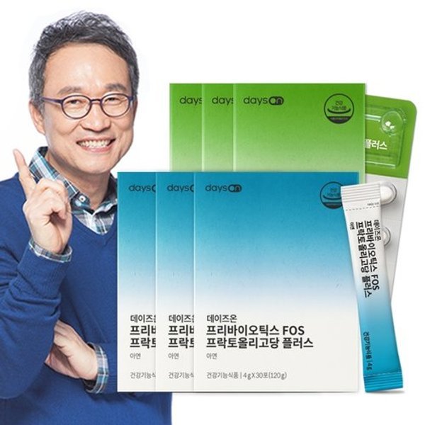 오한진 프리바이오틱스 3개월 + 프로바이오틱스 3개월