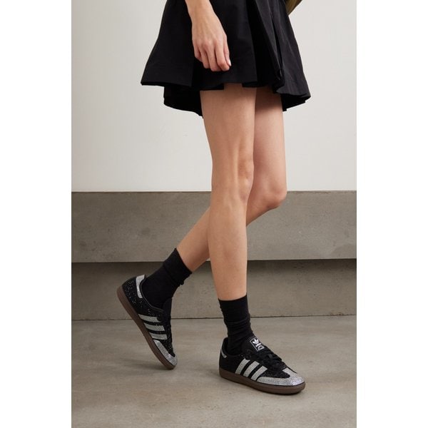 삼바 OG 크리스탈 장식 스니커즈 블랙 46376663162980556