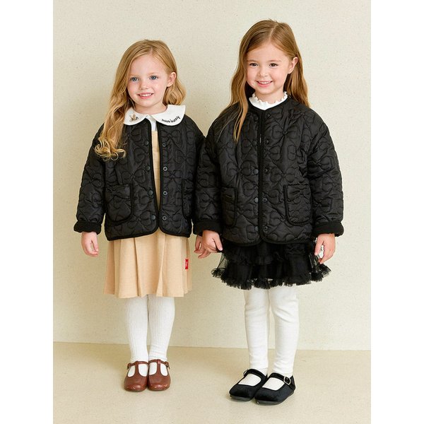 프리티리본퀼팅자켓