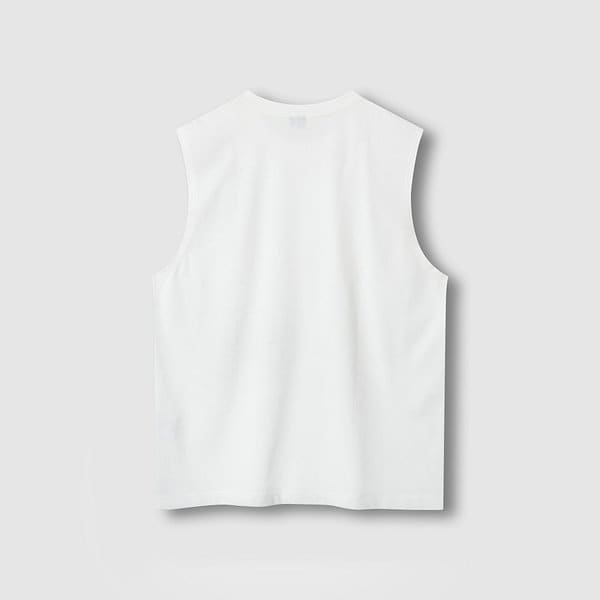 남 JAJU AIR 코튼 머슬핏 민소매 티셔츠 J116201064001