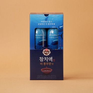 CJ제일제당 백설 참치액 진 900g X 2입