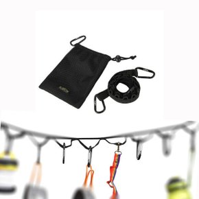 캠핑/낚시/아웃도어 헹잉 체인 카라비너/일본 알바트레 정품/감성캠핑소품/휴대하기좋은크기