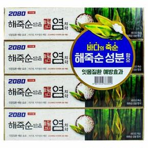 애경 2080 해죽순 담은 염 치약 120g 4개입 (S13532030)