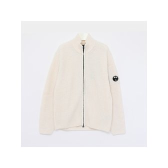 CP컴퍼니 렌즈와펜 램스울 GRS 풀 집업 니트 남성 자켓 19CMKN131A 110149A 103