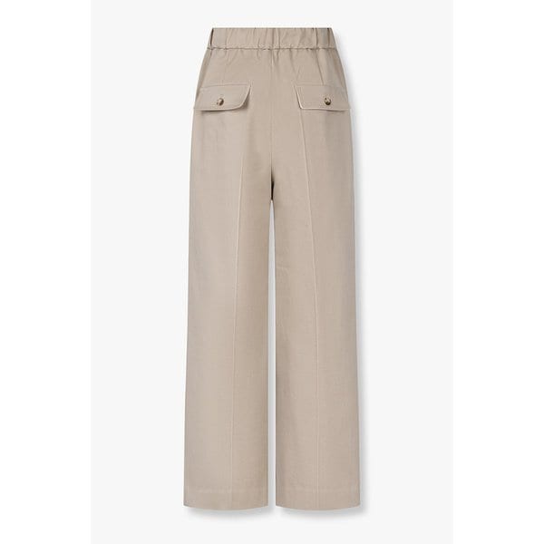 원 턱 백 밴딩 웜 터치 코튼 팬츠 IA16130120104