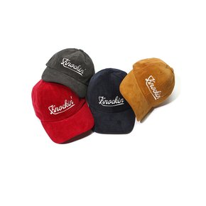 KNOCKIN LOGO CORDUROY B.B CAP 4COLOR