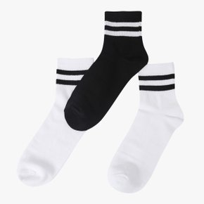 중목 스트라이프 양말 3PACK ULAY25A03_7358