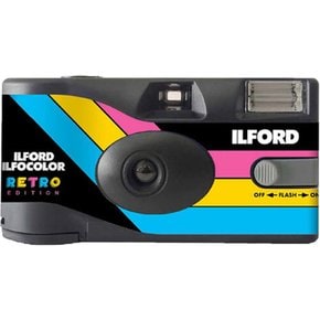 Ilford Ilfocolor 신속한 복고풍 일회용 카메라