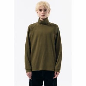 Brown Sakariva Half Turtle Sweatshirt_CWTAW24731BRX