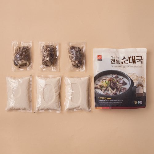 도드람 전통순대국 530g X 3입
