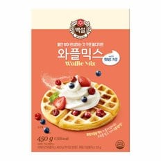 CJ제일제당 백설 와플믹스 450g x5개